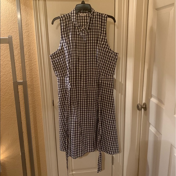 Westport Plaid Shirt Dress